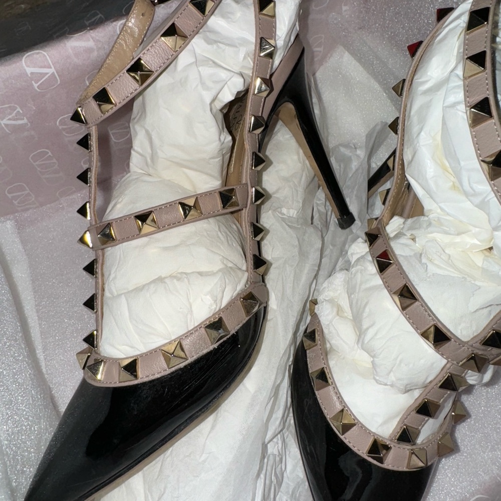 Valentino Rock stud black heels - Picture 11 of 14